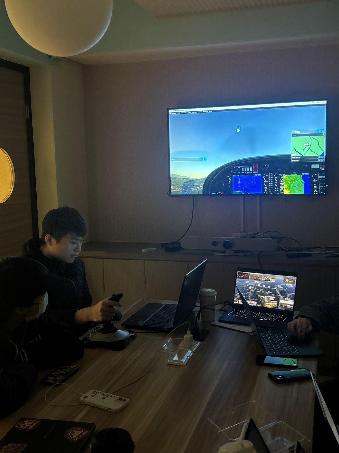 大型民航機模擬